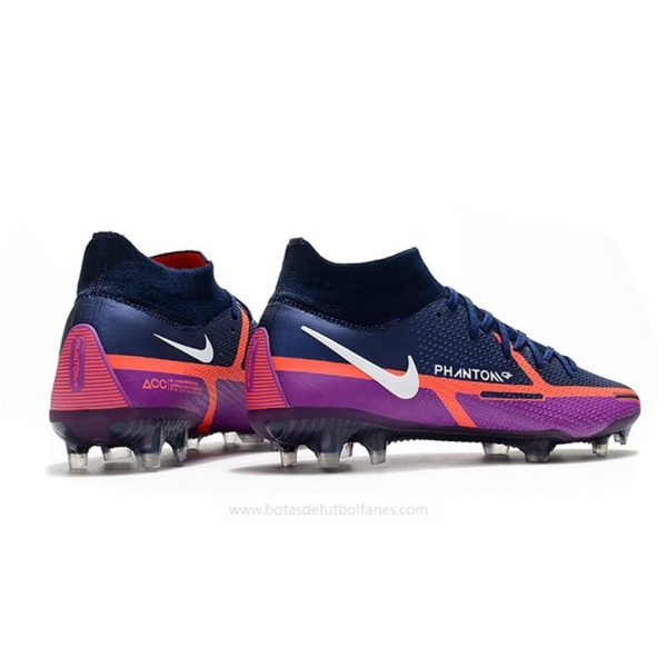 Nike Phantom GT Elite Dynamic Fit FG UV Azul marino Vit Lila